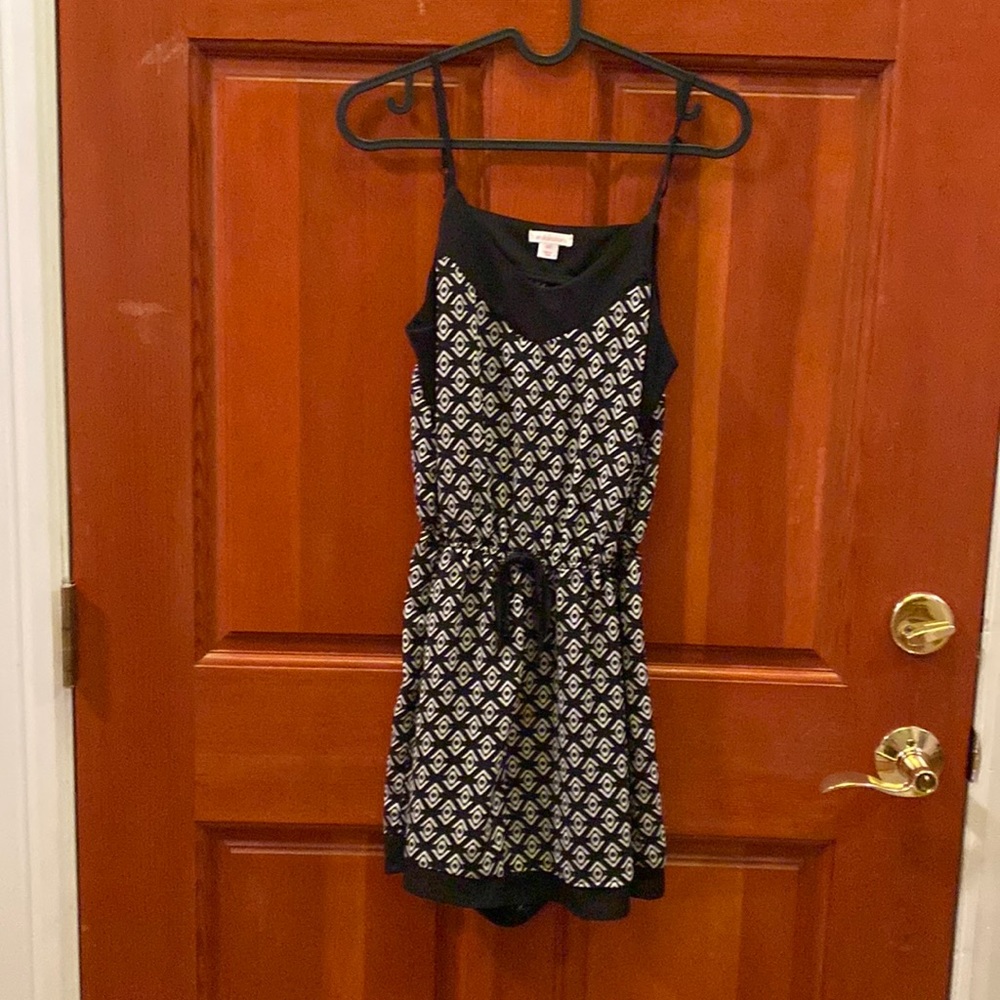 Cute geometric romper